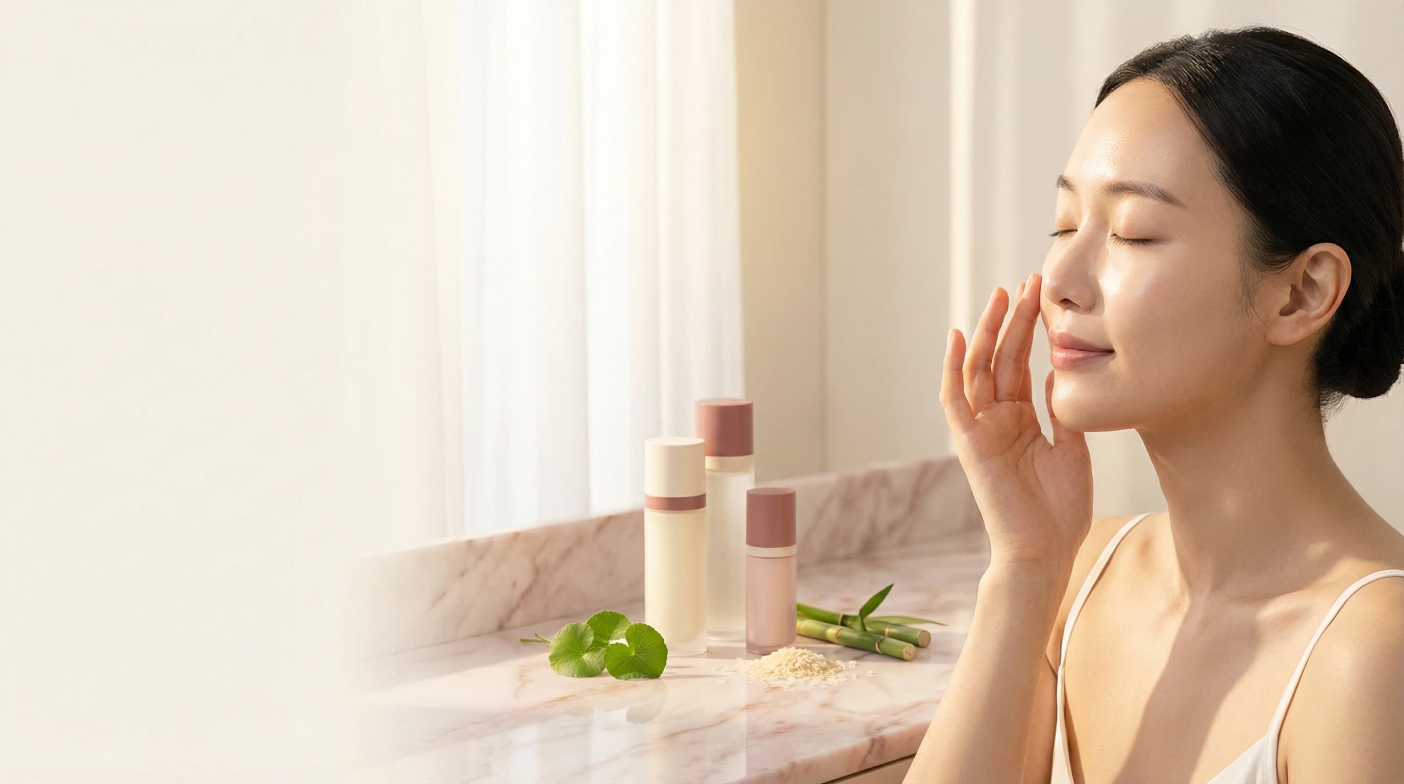 Korean skincare ritual