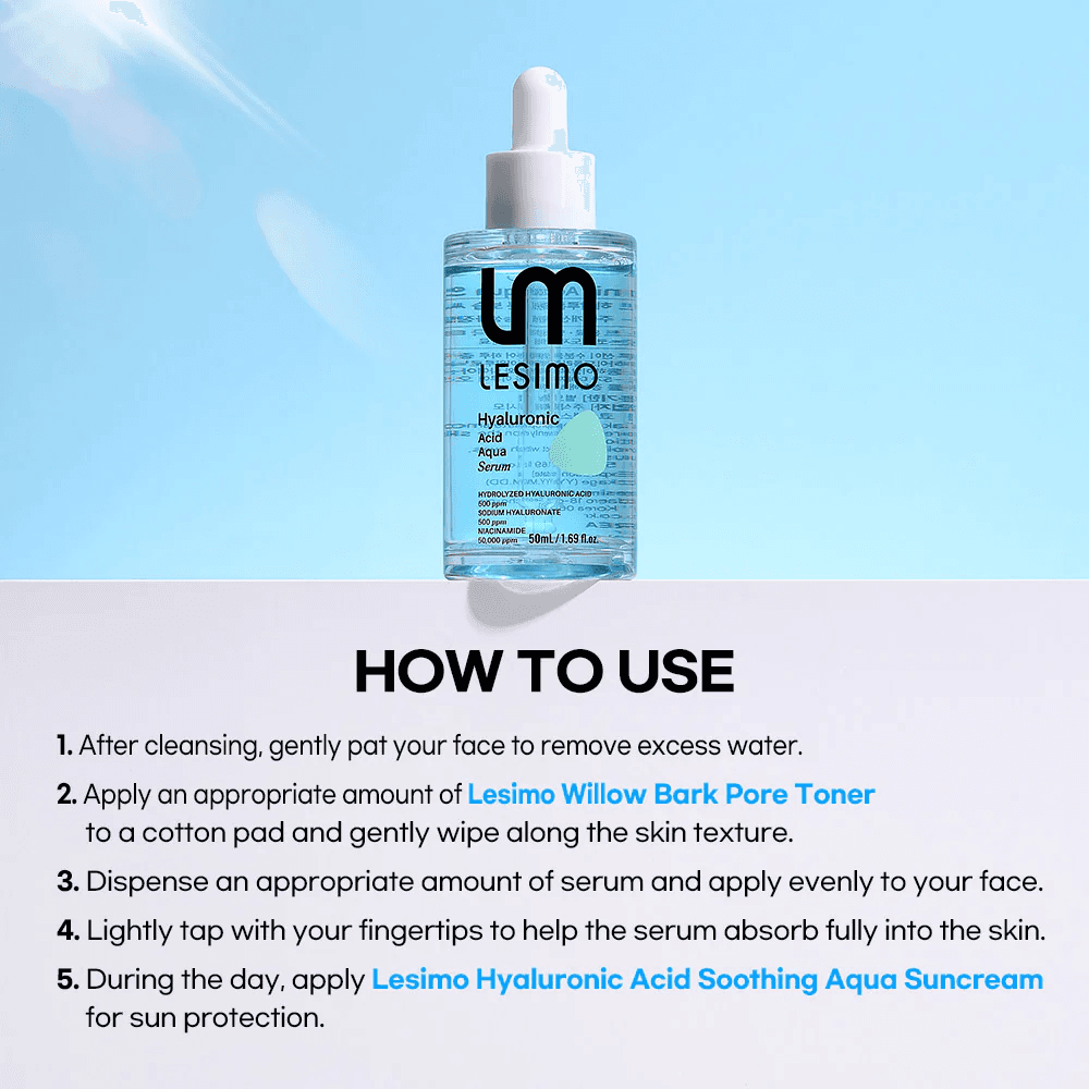 Lesimo Hyaluronic Acid Aqua Serum