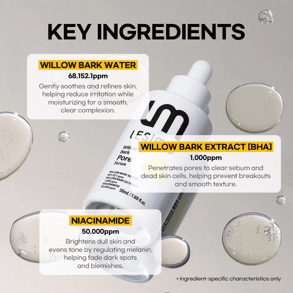 Lesimo Willow Bark Pore Serum