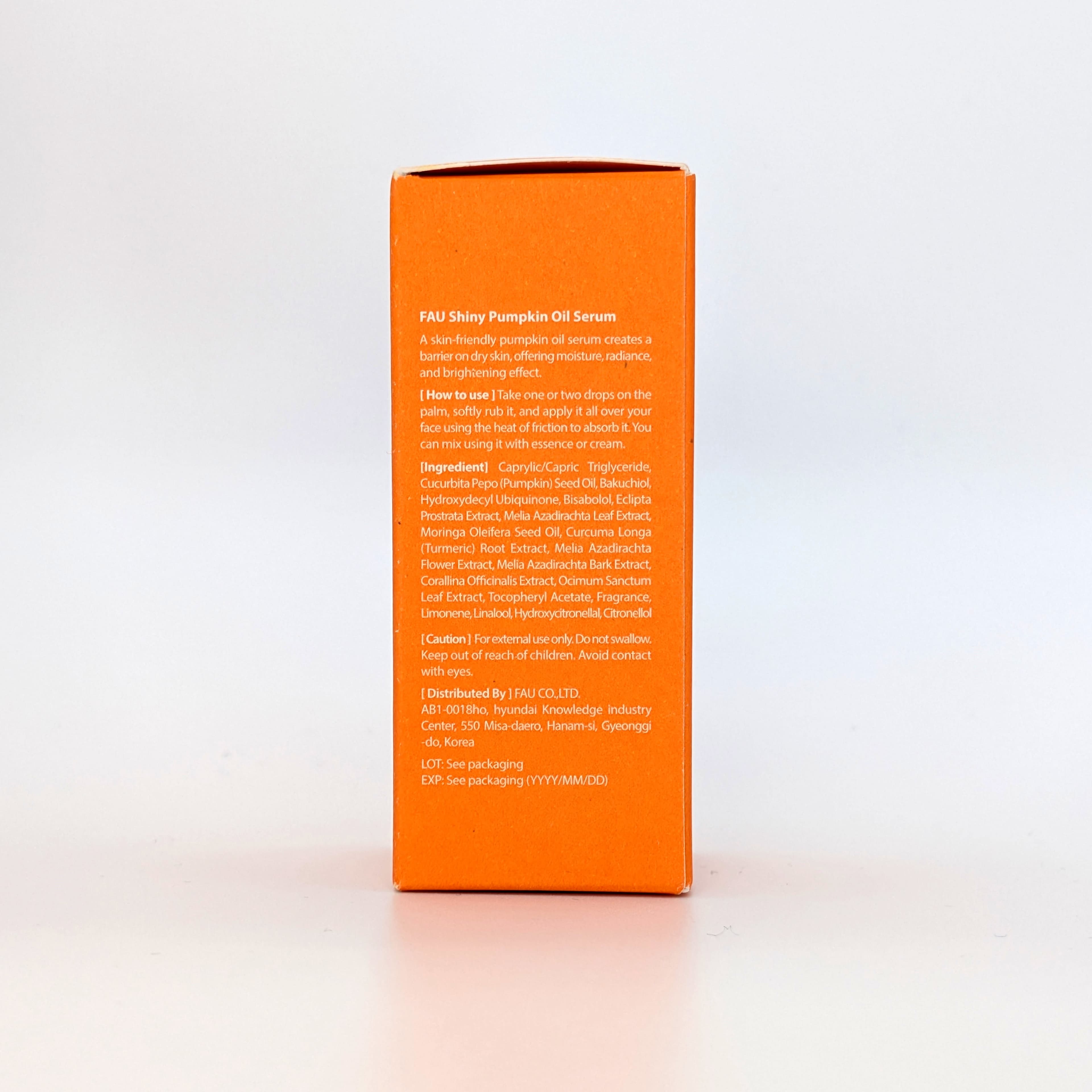 FAU Shiny Pumpkin Oil Serum — image 4