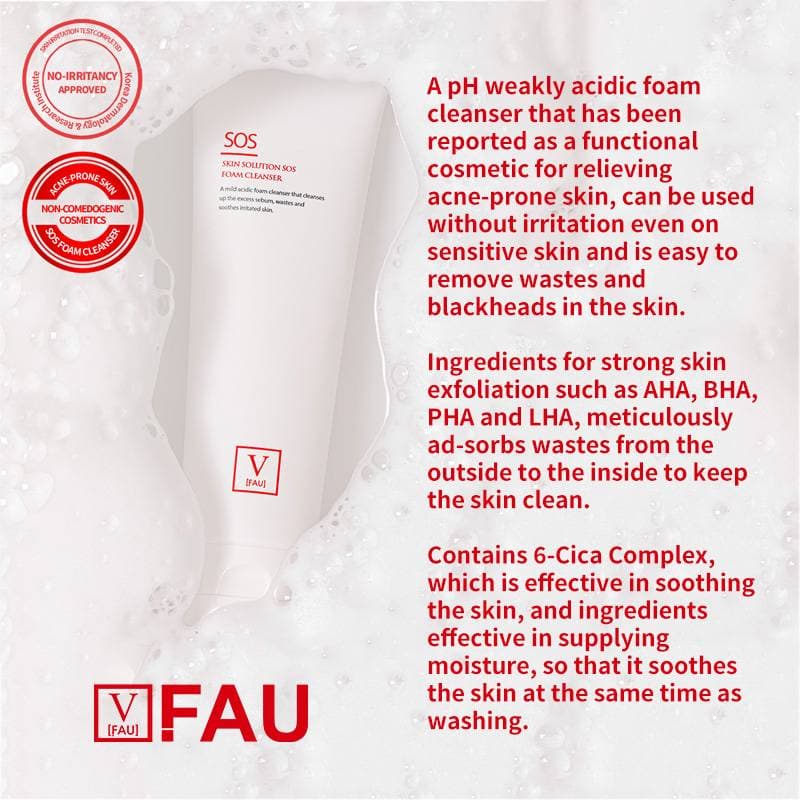 FAU Skin Solution SOS Foam Cleanser — image 5