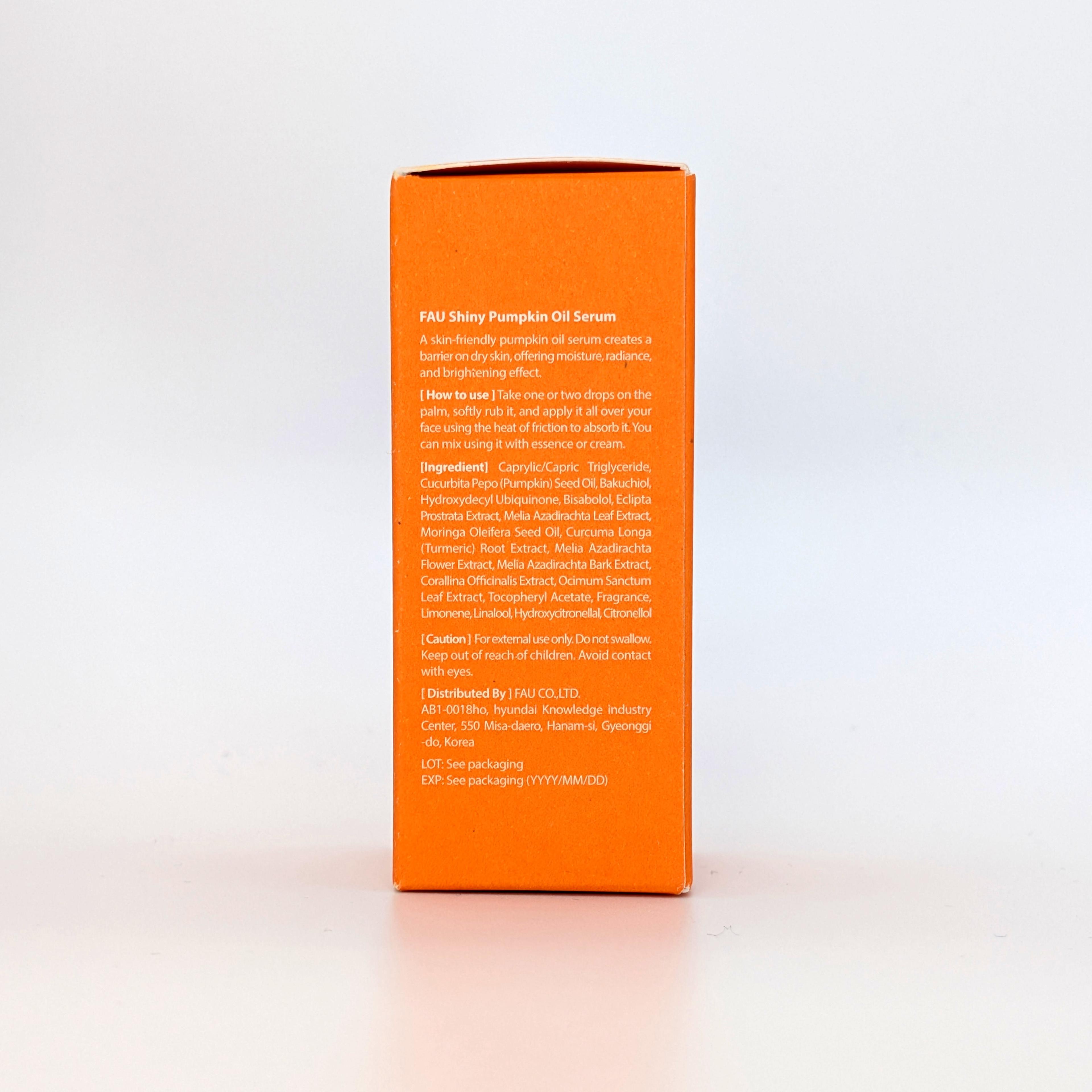 FAU Shiny Pumpkin Oil Serum — image 4