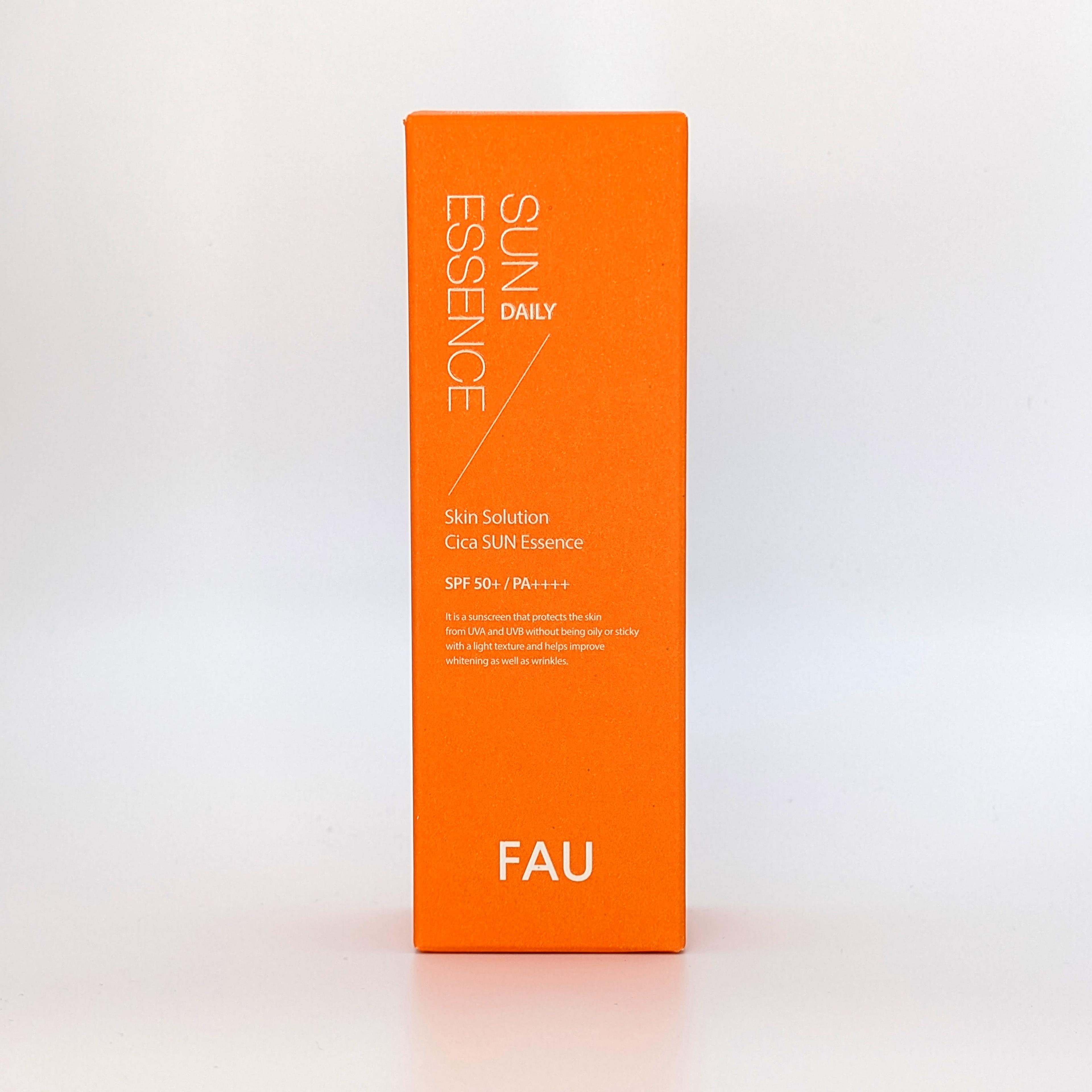 FAU Skin Solution Cica Sun Essence — image 3