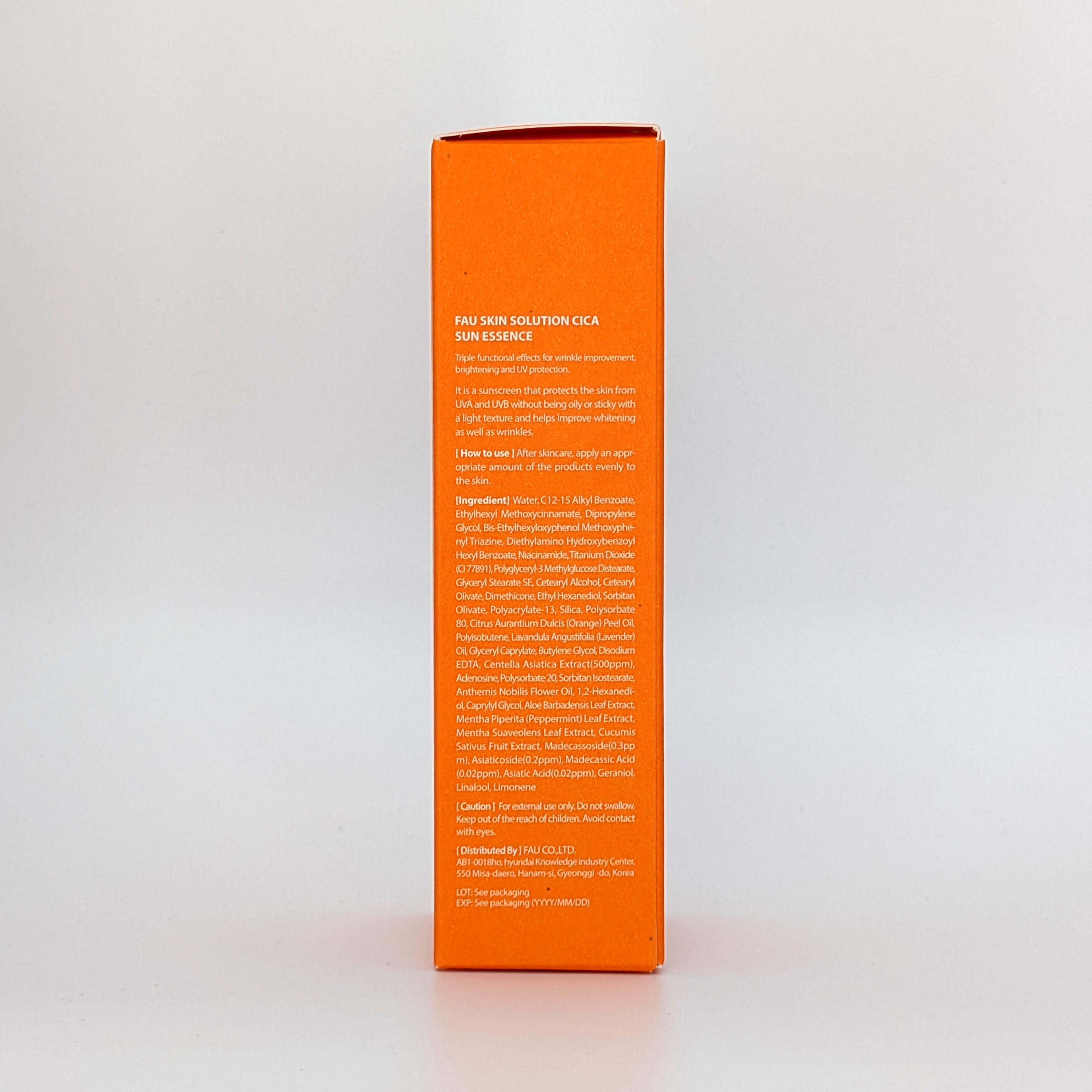 FAU Skin Solution Cica Sun Essence — image 4