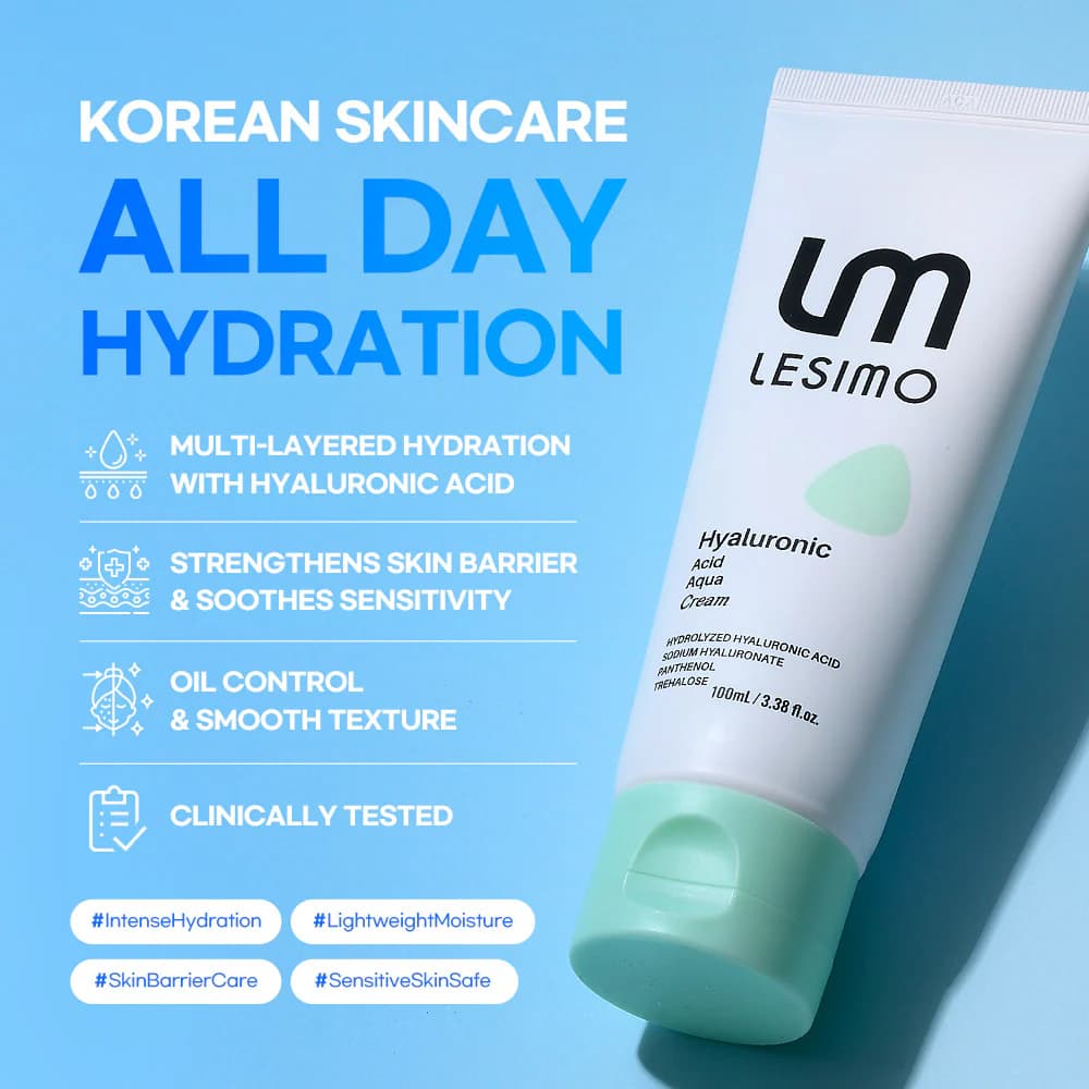 Lesimo Hyaluronic Acid Aqua Cream — image 6