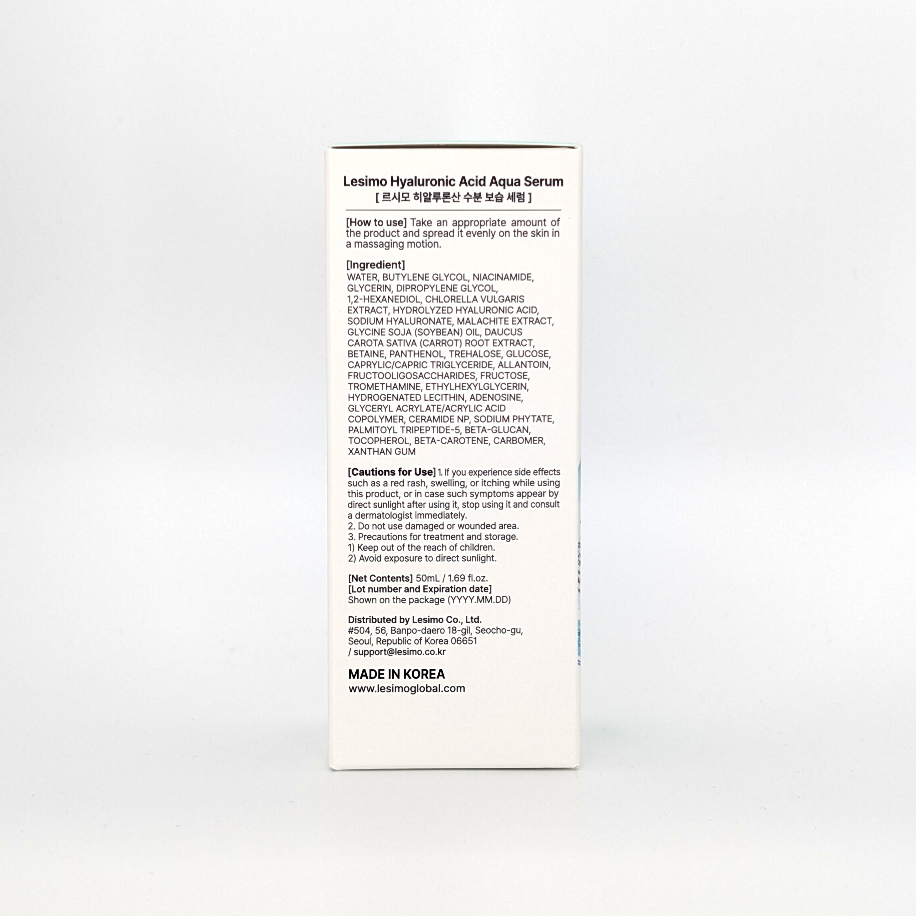 Lesimo Hyaluronic Acid Aqua Serum — image 4