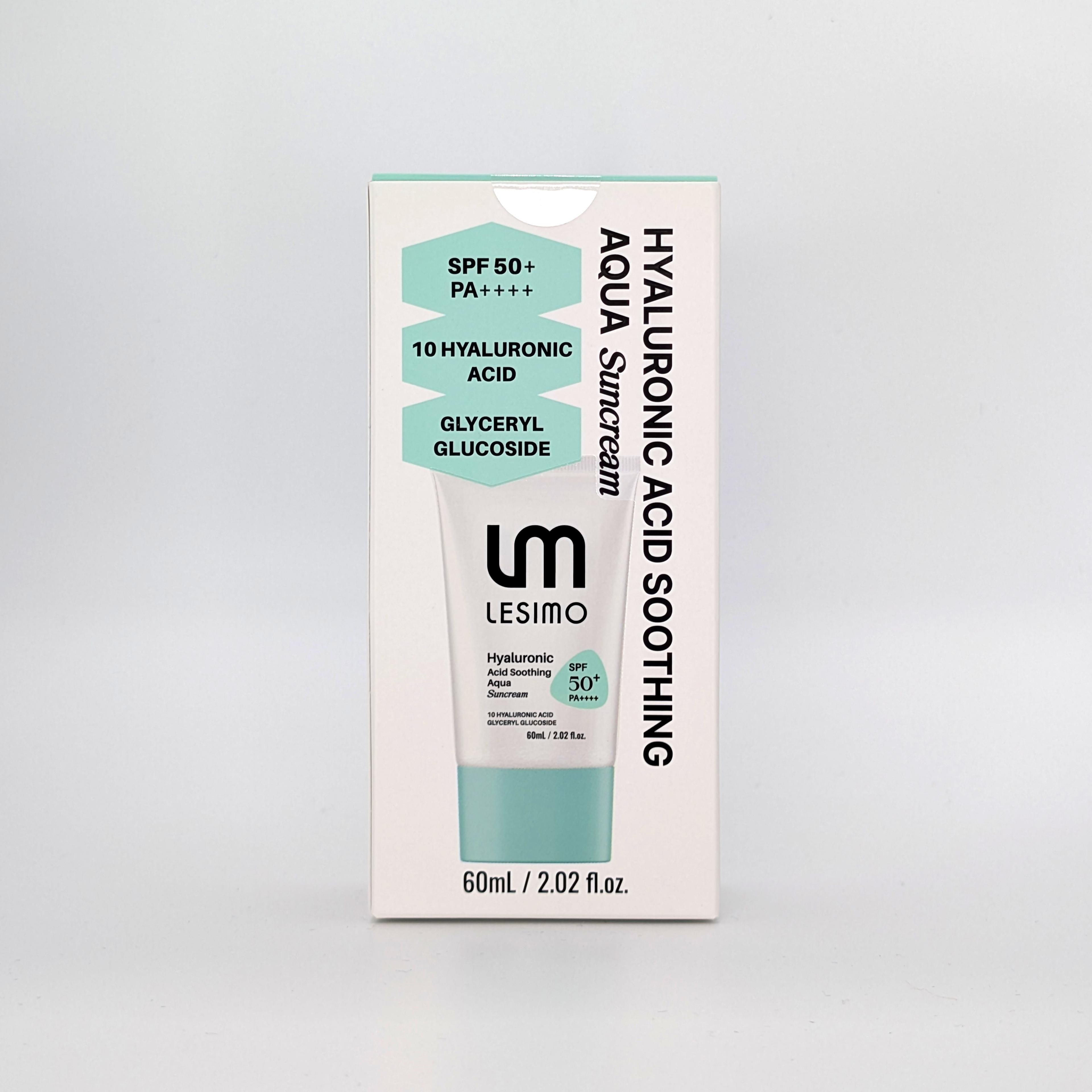 Lesimo Hyaluronic Acid Soothing Aqua Suncream — image 3