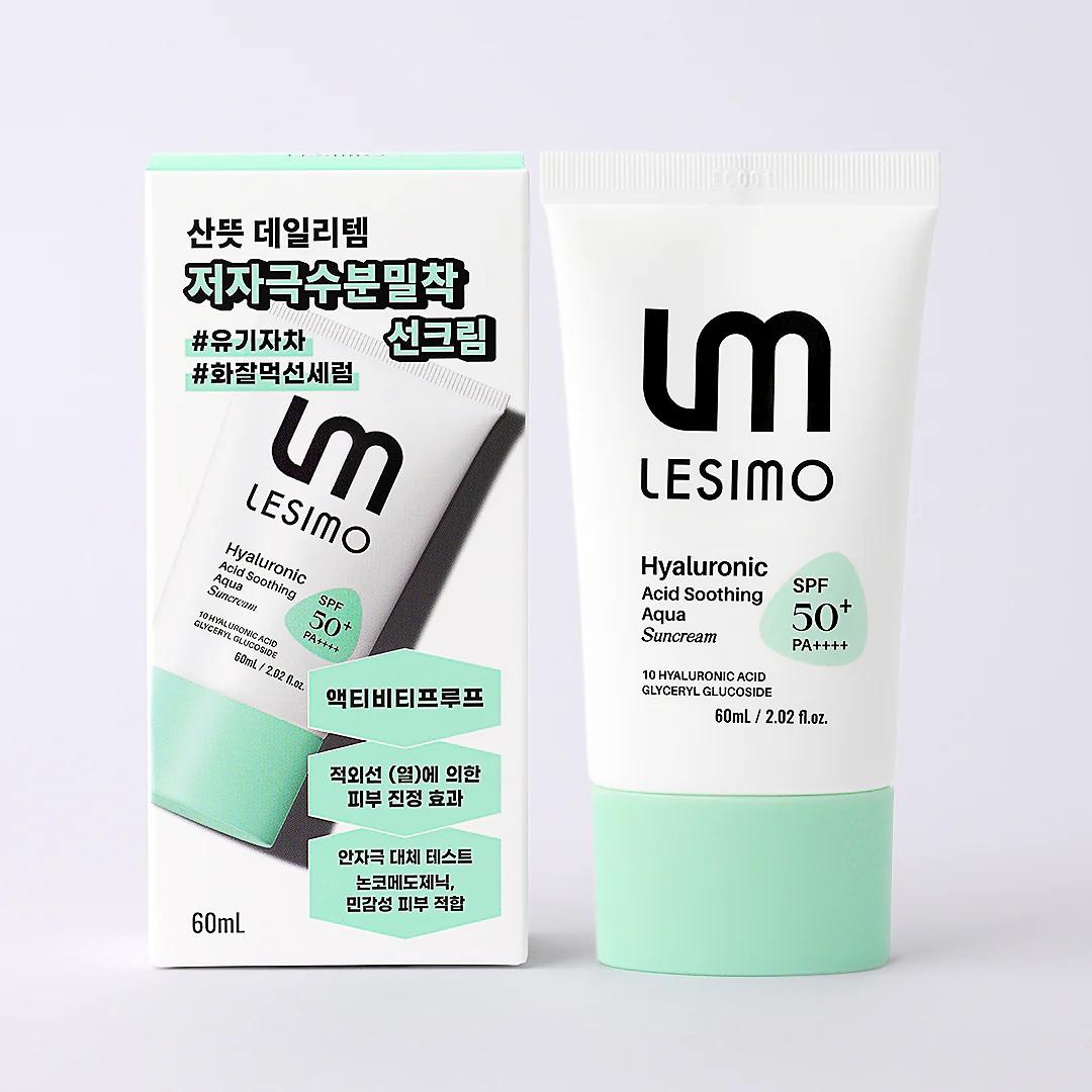 Lesimo Hyaluronic Acid Soothing Aqua Suncream — image 17