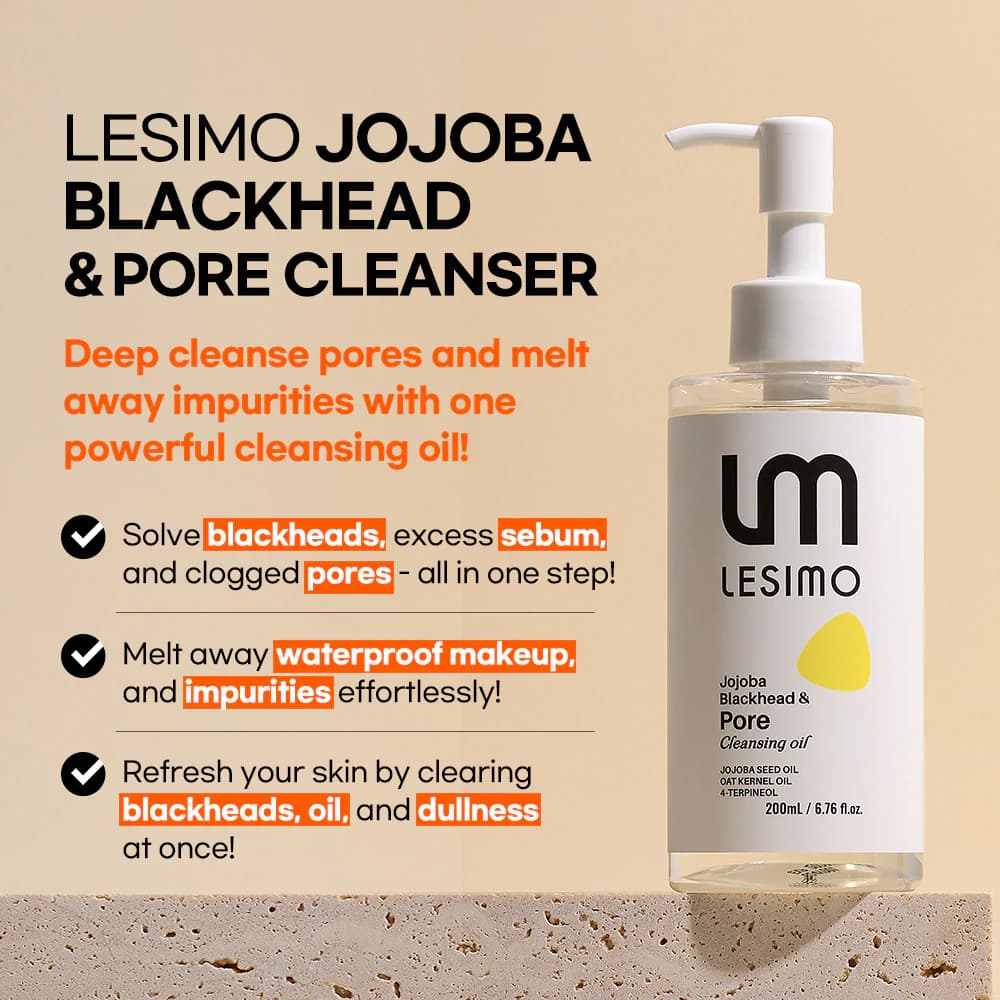 Lesimo Jojoba Blackhead & Pore Cleansing Oil — image 4