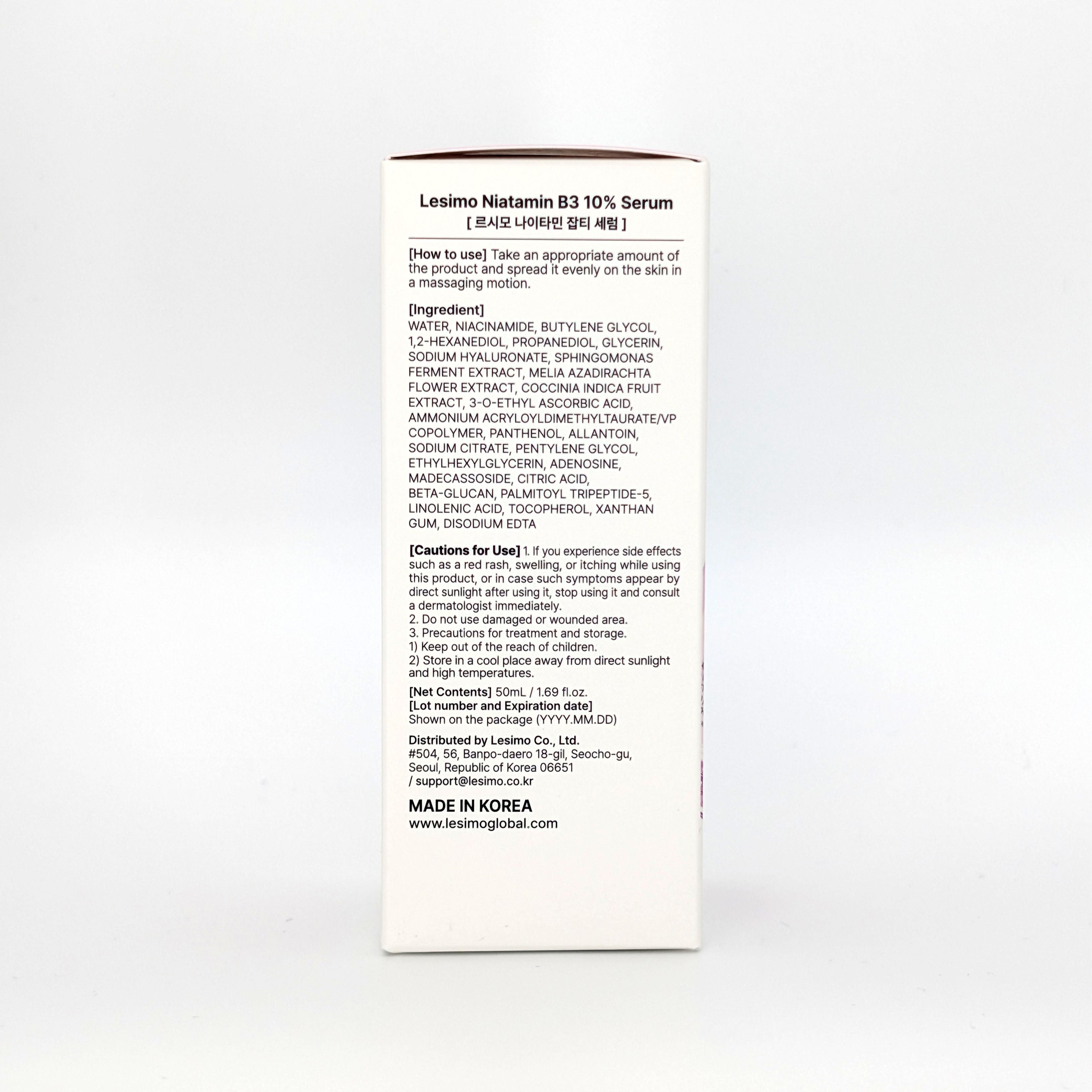 Lesimo Niatamin B3 10% Serum — image 4